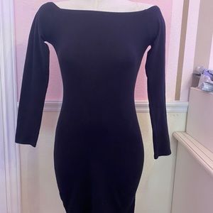 express black bodycon dress